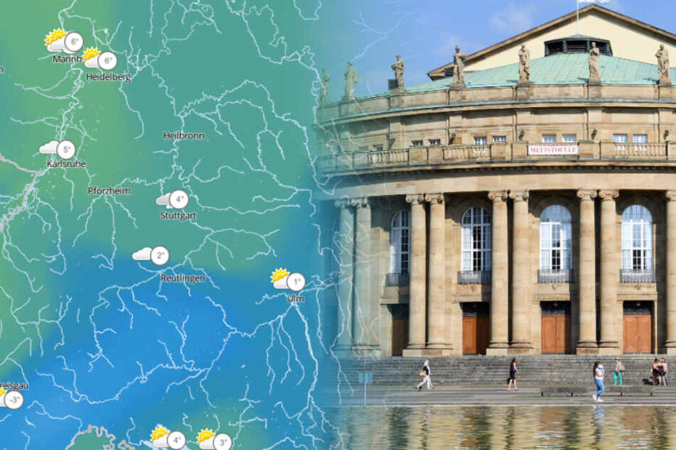 Das Wetter wird überwiegend sonnig.