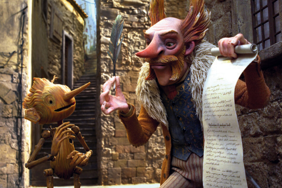 Pinocchio wurde als Animationsfilm neu interpretiert.