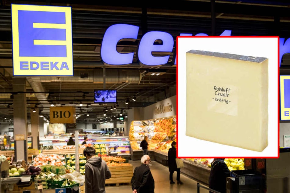 Der bei Edeka verkaufte "Rohluft Cruair" wird zurückgerufen. (Bildmontage)