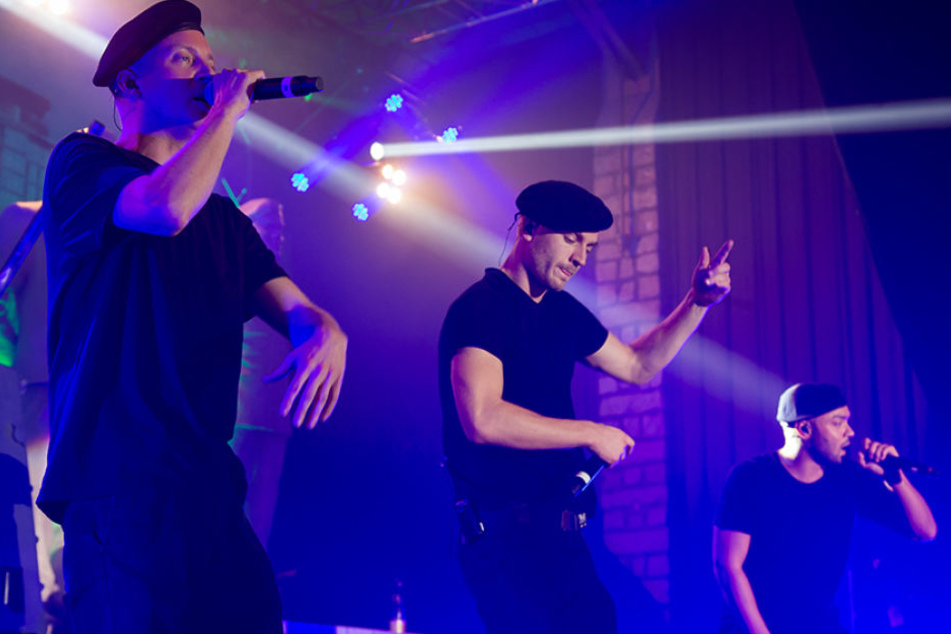 So kennen ihre Fans die drei Berliner eigentlich: Jetzt schlagen Nico (v.l.), Maxim und Tarek musikalisch neue Töne an.
