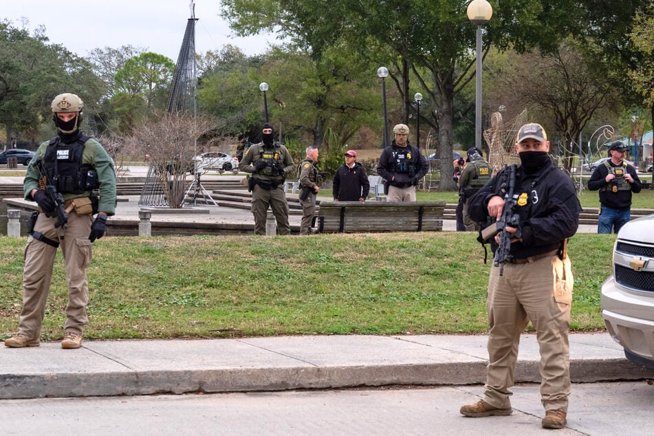 Twin brothers were arrested in New Jersey on Monday for allegedly sharing social media posts calling for ICE agents to be shot.