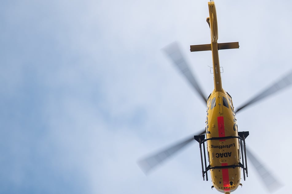 Auto kollidiert frontal mit Baum: Kleinkind schwer verletzt, Luftrettung im Einsatz