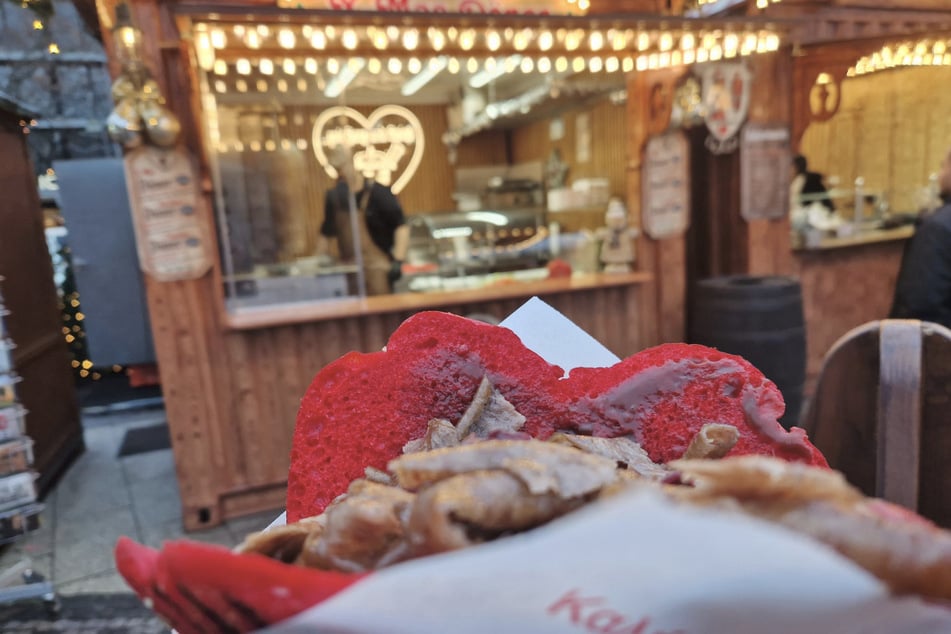 Der Döner kommt bei den Kunden gut an.