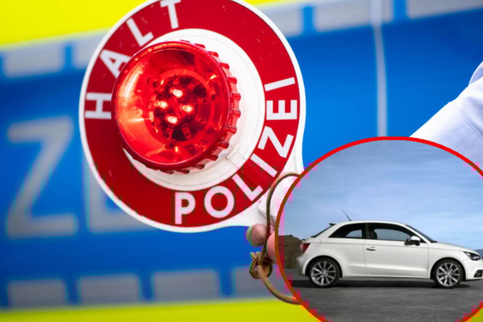 Die Polizei sucht den Fahrer eines weißen Audi A1, da dieser Unfallflucht begangen hat. (Symbolbild)