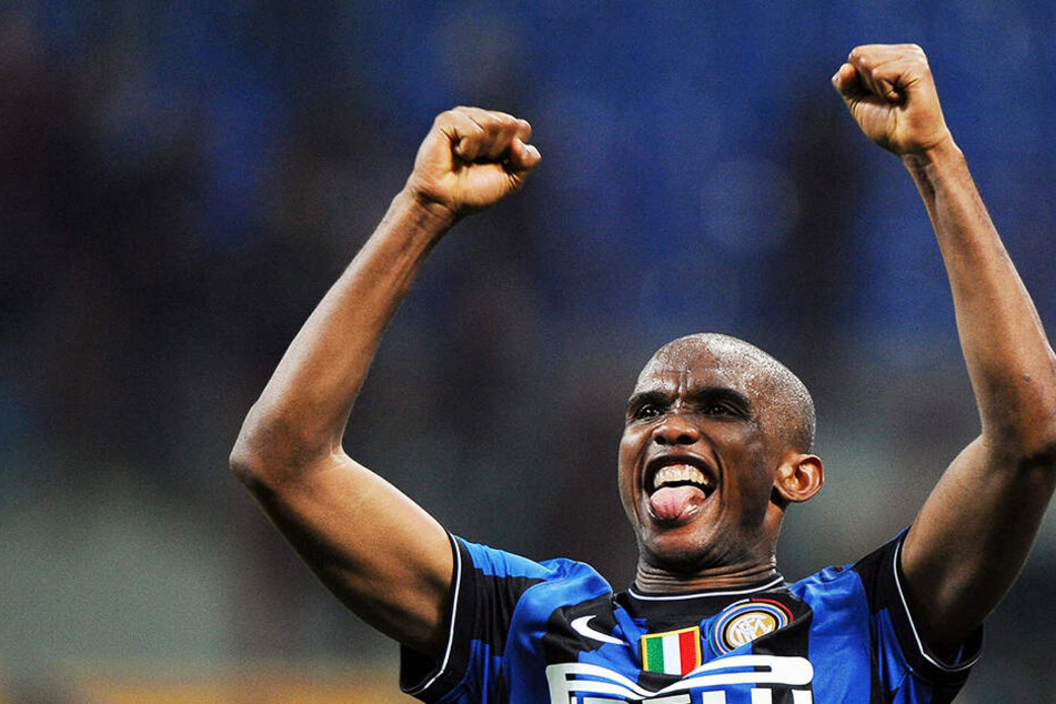 Auch bei Inter Mailand spielte Samuel Eto'o noch zwei Jahre auf Weltklasse-Niveau.