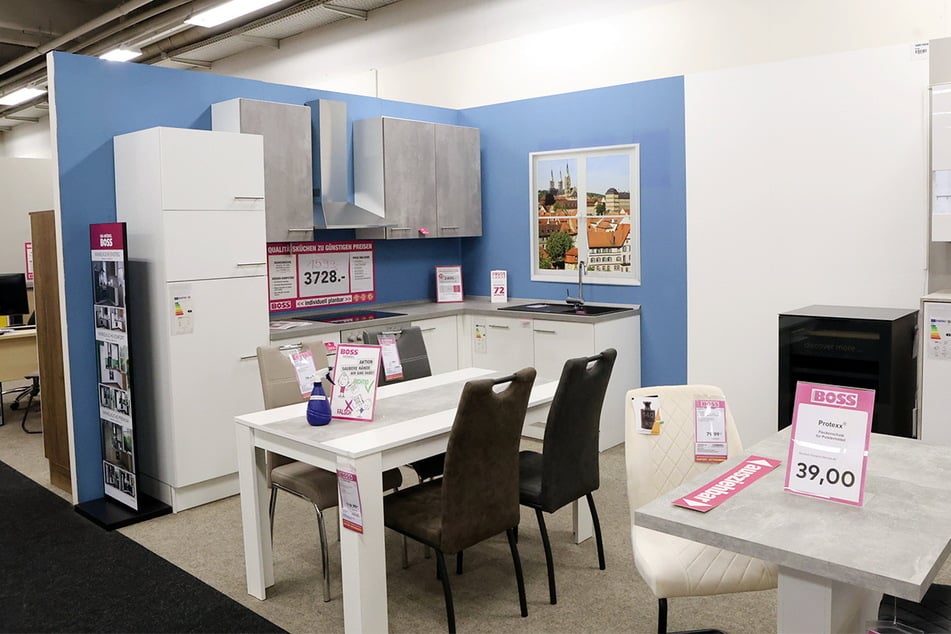 Selbst geplante Küchenmöbel gibt's bei Möbel Boss in Wittlich zum halben Preis.