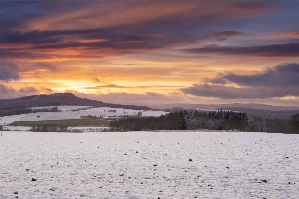 Kälte und Schnee verwandeln das Erzgebirge in ein Winterparadies.