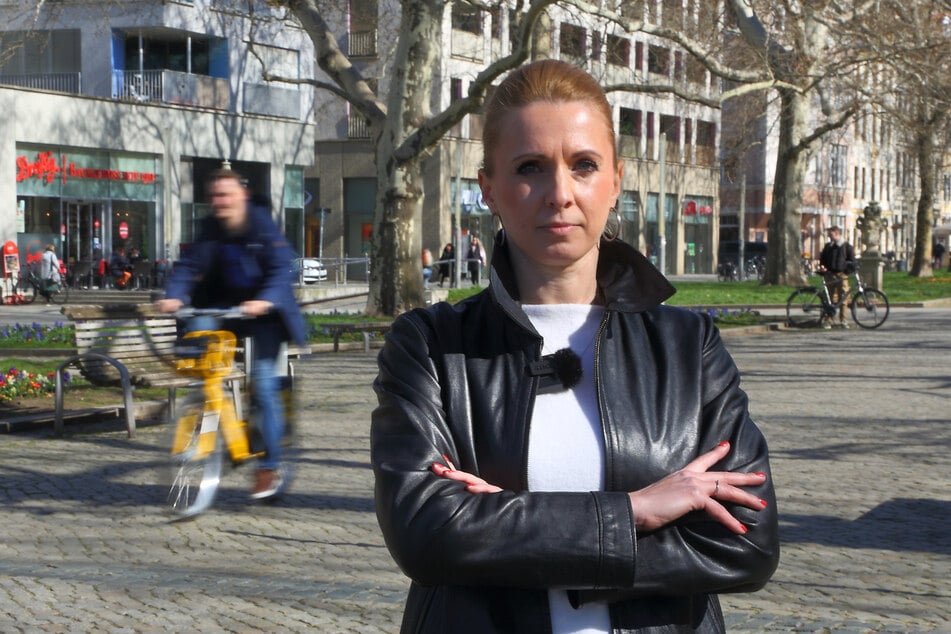 Skeptisch: Stadtbezirksbeirätin Julia Sasse (43, Team Zastrow). Foto: Ove Landgraf