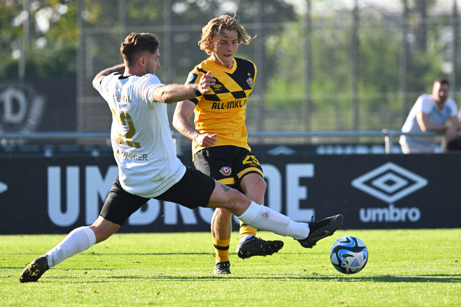 Jonas Oehmichen (20, r.) &amp; Co. müssen gegen Freital beißen. Beim 6:0 vor einem Jahr ging das gut.