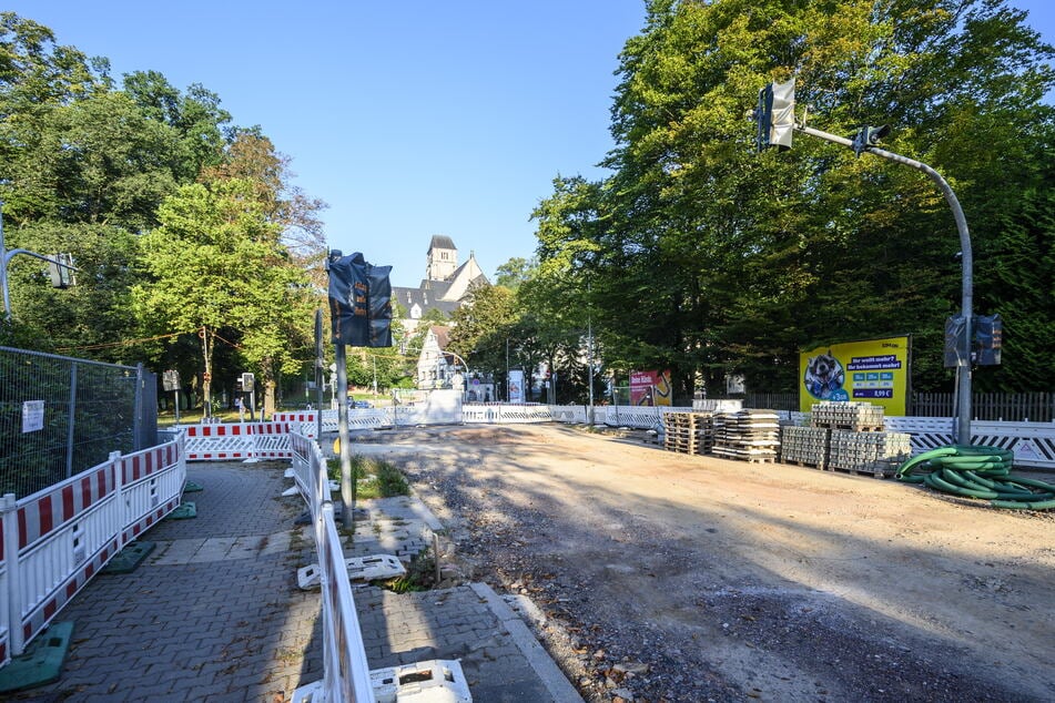 Die Bebauung der Müllerstraße ist einer der Gründe für das hohe Verkehrsaufkommen auf dem Schloßberg.