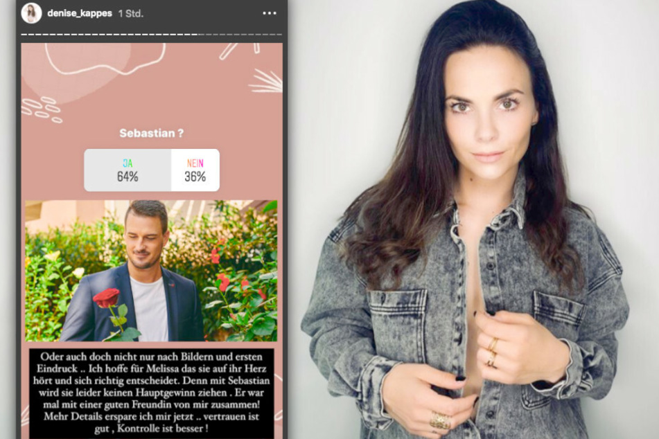 Denisé Kappés (30) schießt gegen "Bachelorette"-Kandidat Sebastian.