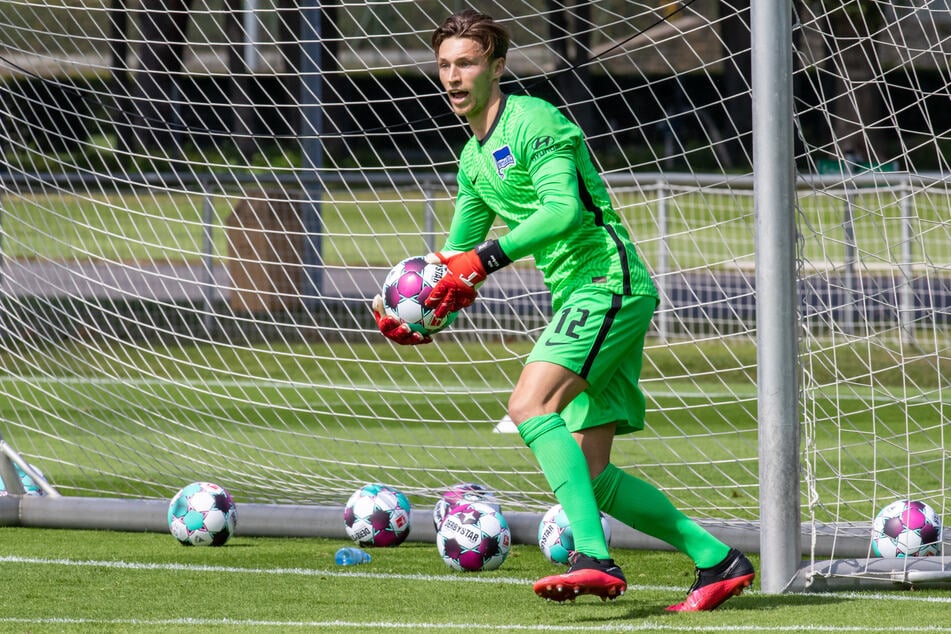 Nils Körber (28) durchlief sämtliche Jugendabteilungen der Hertha und kickte später auch für Münster, Osnabrück und Hansa Rostock. Aktuell steht er bei Greuther Fürth unter Vertrag. (Archivfoto)