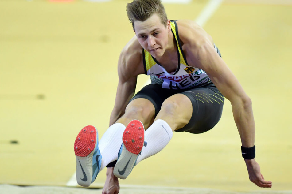 Max Heß holte Bronze im Dreisprung-Finale.