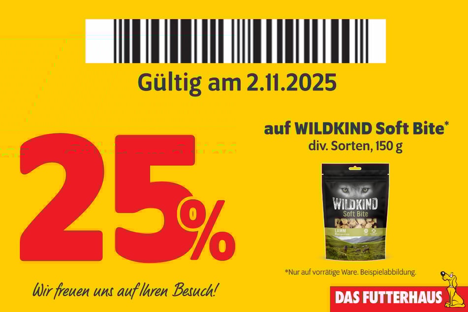 Einfach downloaden und an der Kasse vorzeigen!