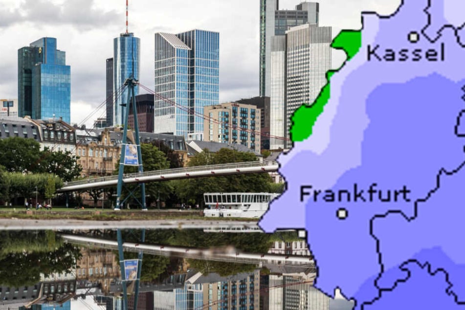Am Freitag muss in Frankfurt und ganz Hessen mit schauerartigem Regen gerechnet werden.