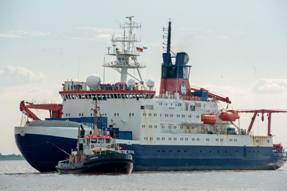 Die "Polarstern" startet bald zu einer historischen Mission. (Archivbild)