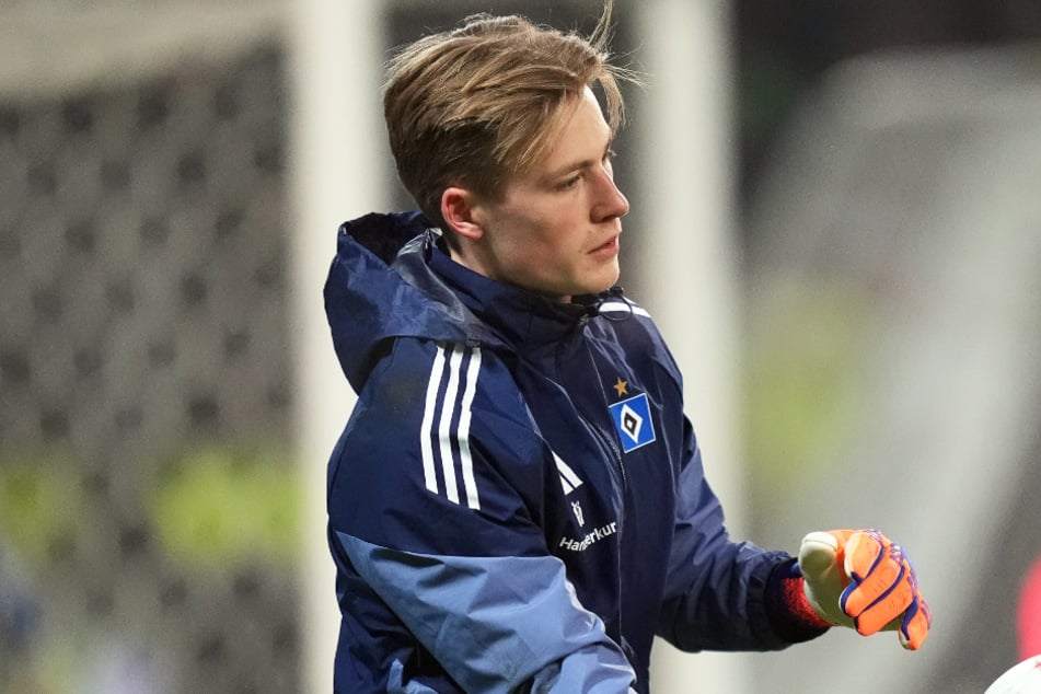 Ersatzkeeper Sander Tangvik (23) wird am Dienstag im DFB-Pokal erneut im Kasten stehen. (Archivfoto)