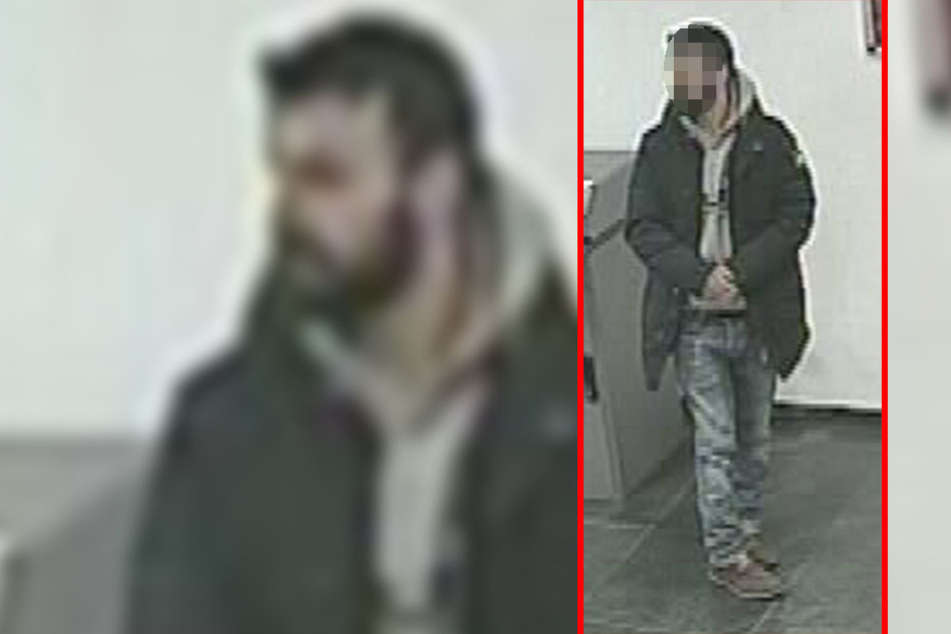 Dieser Mann soll einen 18-Jährigen bedroht und ihn gezwungen haben, Geld abzuheben.
