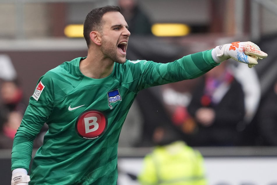 Marius Gersbeck (31) ist momentan Herthas Nummer eins.