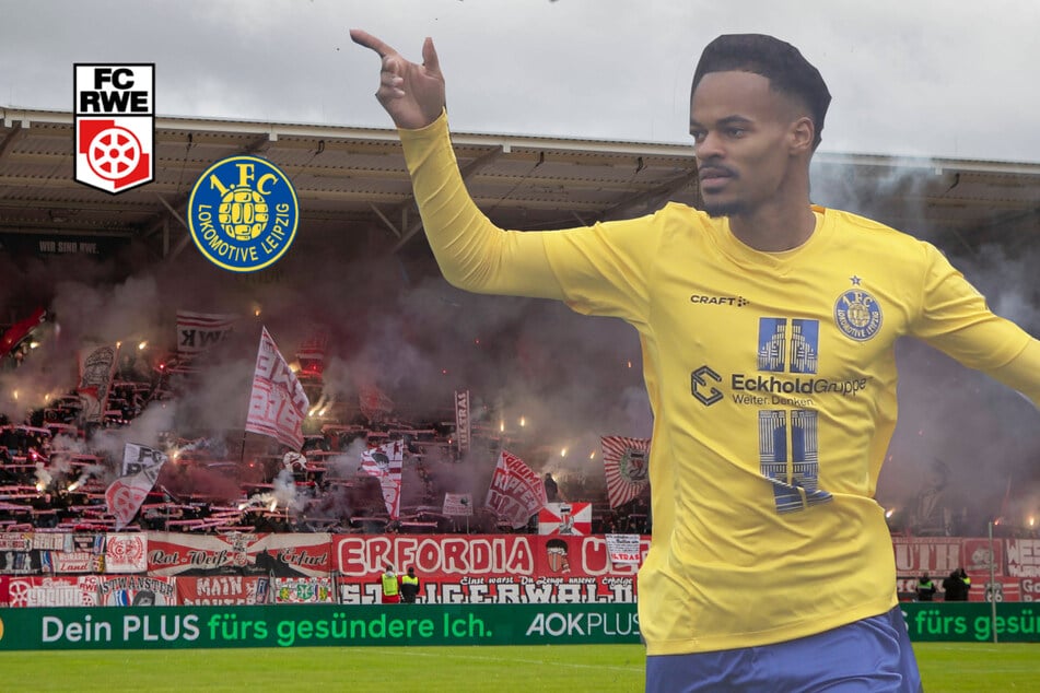 Blitztor, Elfmeter und Platzverweis: Lok Leipzig kickt auch Erfurt weg