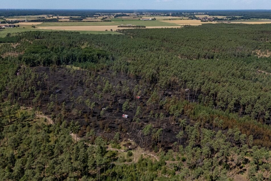 Am Dienstag brach das Feuer aus.