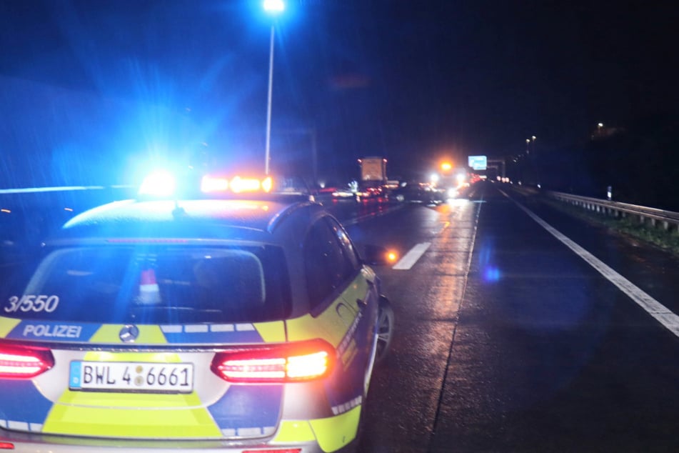 Auf der A6 hat es am Abend gekracht.