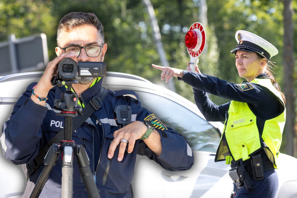 Dresden: Tatort Stauffenbergallee: Hier macht die Polizei Jagd auf Handysünder