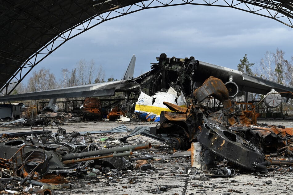 De luchthaven werd verdedigd door ongeveer 300 onervaren soldaten van de 4e Snelle Interventiebrigade van de Oekraïense Nationale Garde. (Archiefbeeld)