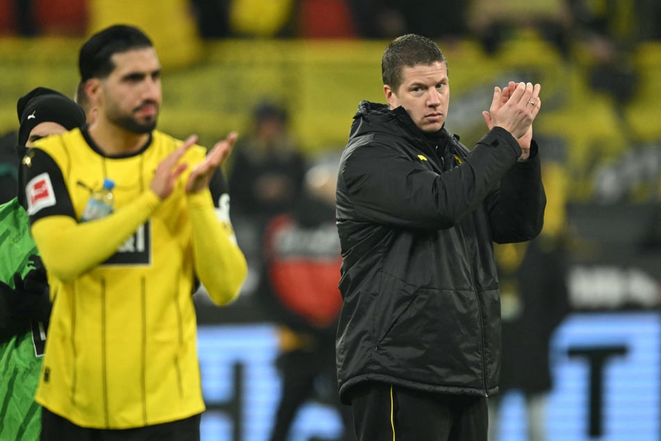 BVB-Interimscoach Mike Tullberg (r.) sitzt heute das zweite Mal als Chefcoach auf der Bank. Ein drittes Match wird definitiv noch folgen.