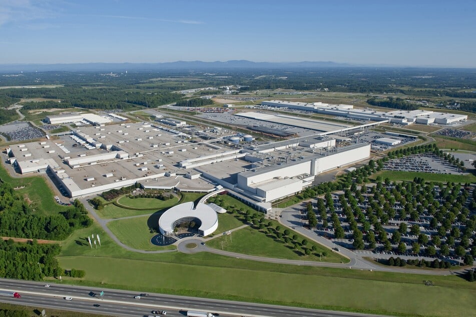 Im BMW-Werk Spartanburg in den USA werden SUVs produziert.