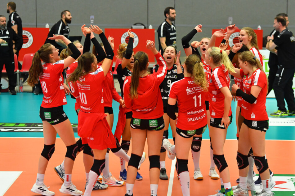 Siege gegen Aachen und Erfurt. Die Volleyballerinen waren zuletzt wieder auf Kurs.