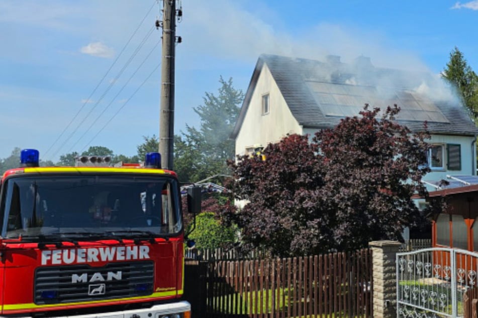 Chemnitz: Dachstuhlbrand in Chemnitz: Ursache steht fest