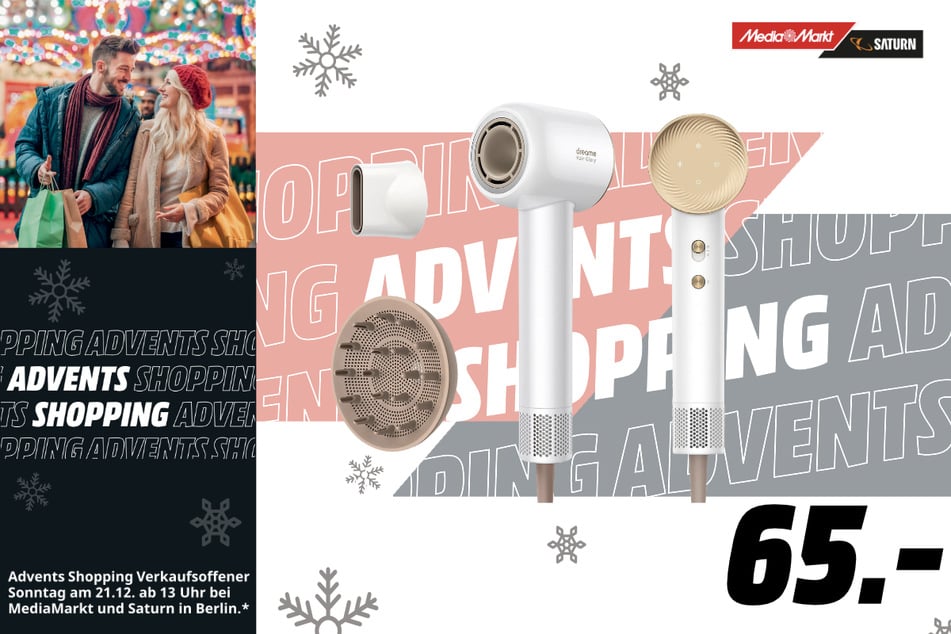 Dreame-Haartrockner Hair Glory Combo High-Speed für 65 Euro.