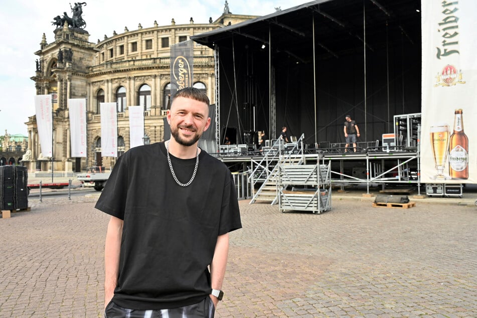 "ESKEI83" trat unter anderem schon 2022 auf dem Stadtfest am Theaterplatz auf.