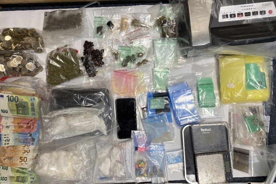 Die Polizei hat einiges gefunden.