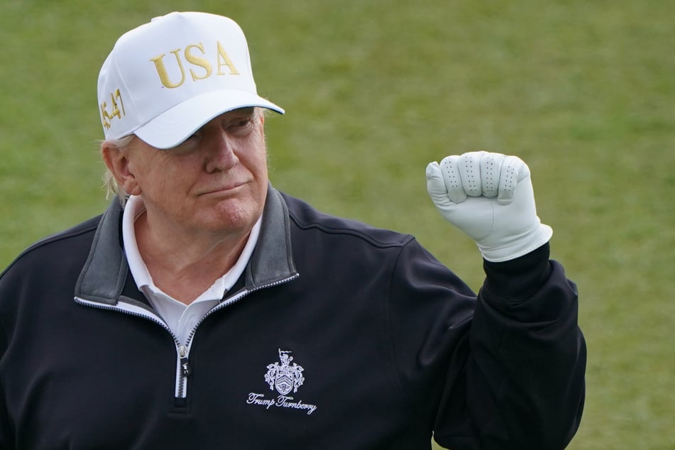 Donald Trump hatte zuletzt schon die gemeinsame Golf-Partie ausgeplaudert, nun fand auch Kane lobende Worte für das Talent des 80-Jährigen.