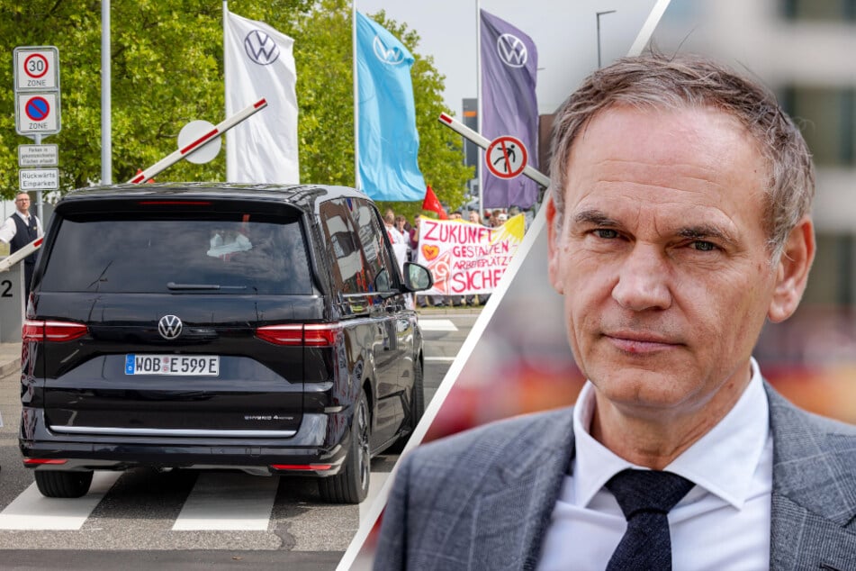 Schicksalstag für Zwickau? Konzern-Chef Blume im VW-Werk eingetroffen