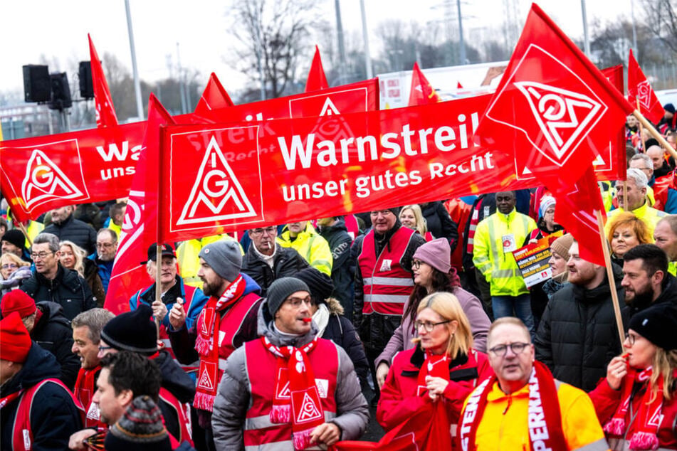 Bei der Aktion soll es sich laut IG Metall jedoch nicht um einen Arbeitskampf handeln. (Archivbild)