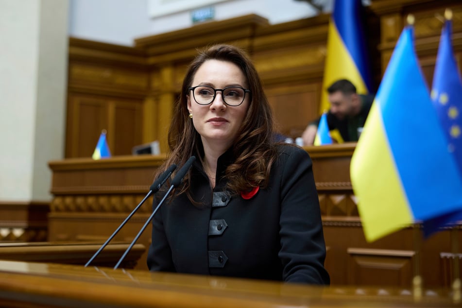 Sie war bisher die stellvertretende Ministerpräsidentin: Julia Swyrydenko (39).