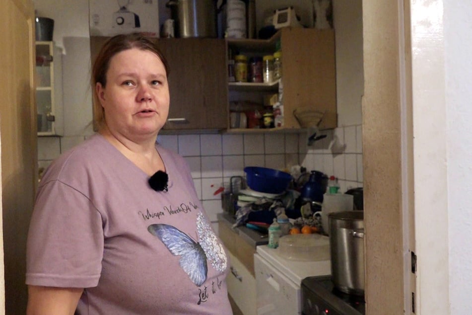 Plant, Rostock zu verlassen und aufs Land zu ziehen: Sechsfache Mutter Sandra (40).