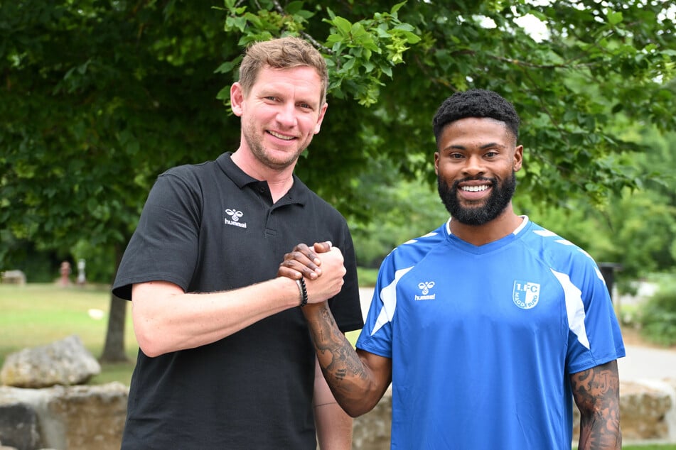 Bereits von 2022 bis 2023 war Moritz-Broni Kwarteng (r., 28) Teil des FCM.