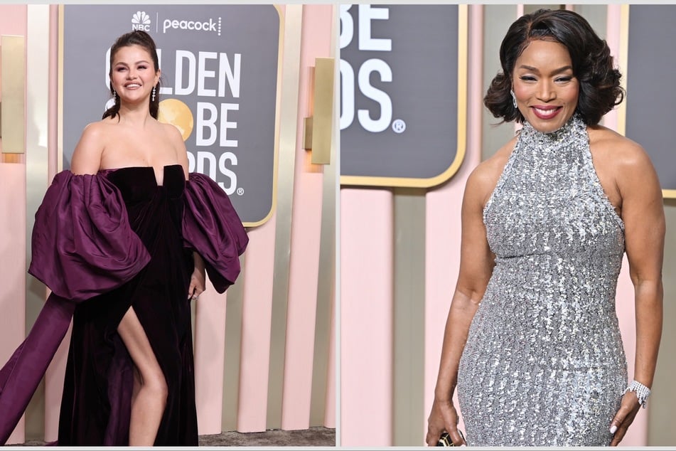 Celebrities like Selena Gomez (l.) and Angela Bassett slayed the red carpet at this year's Golden Globes!