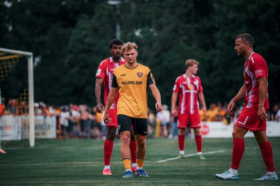 Aaron Riedel (20) wurde unter anderem beim VFC Plauen und beim Chemnitzer FC ausgebildet. In den ersten Tests überzeugte er.
