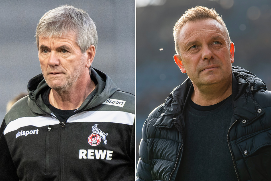 Friedhelm Funkel (70, l.) und André Breitenreiter (50) sollen mögliche Kandidaten beim HSV sein.