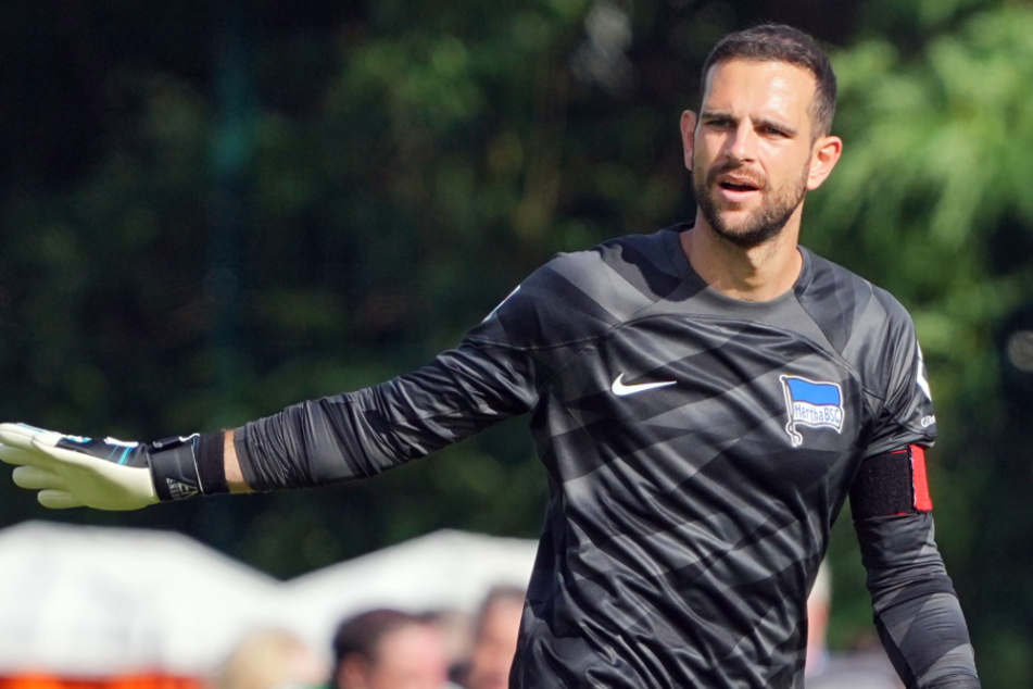 Marius Gersbeck (28) ist bei Hertha BSC auf unbestimmte Zeit suspendiert worden.