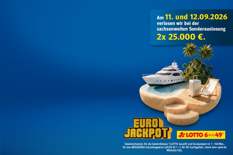 Zusätzliche Chance auf Mega-Gewinn! Sonderauslosung exklusiv nur in Sachsen