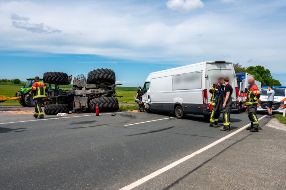 An beiden Fahrzeugen entstand ein Sachschaden in fünfstelliger Höhe.