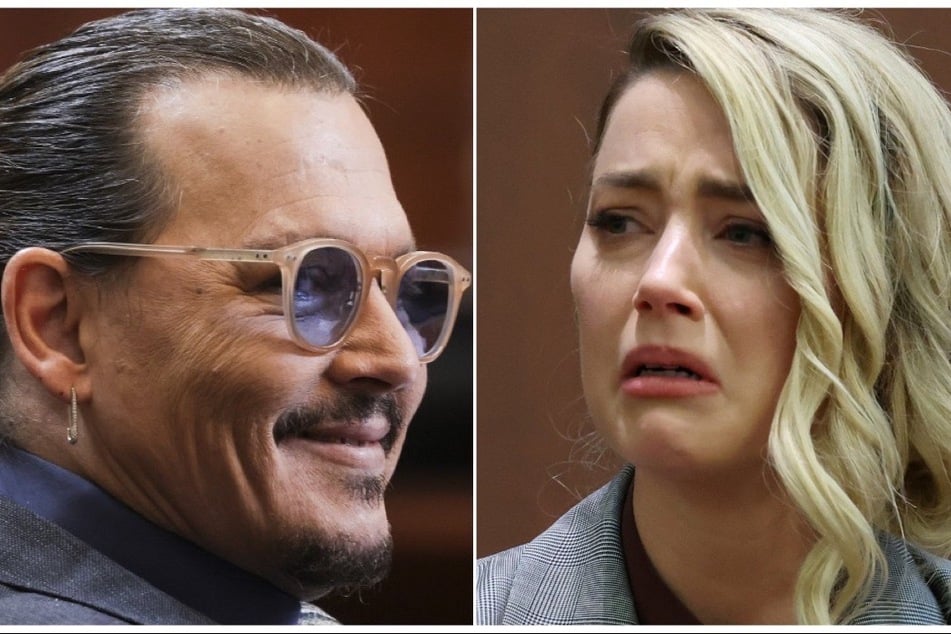 A juror from Johnny Depp's (l.) explosive defamation trial claimed that the jury didn't believe Amber Heard's "uncomfortable" testimony.