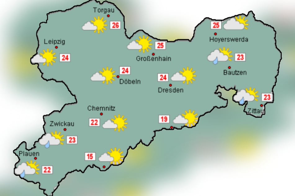 Am Sonntag klingt der Regen in den Bergen ab, dafür ziehen aus Westen neue Schauer herauf. Das Wetter bleibt unbeständig.