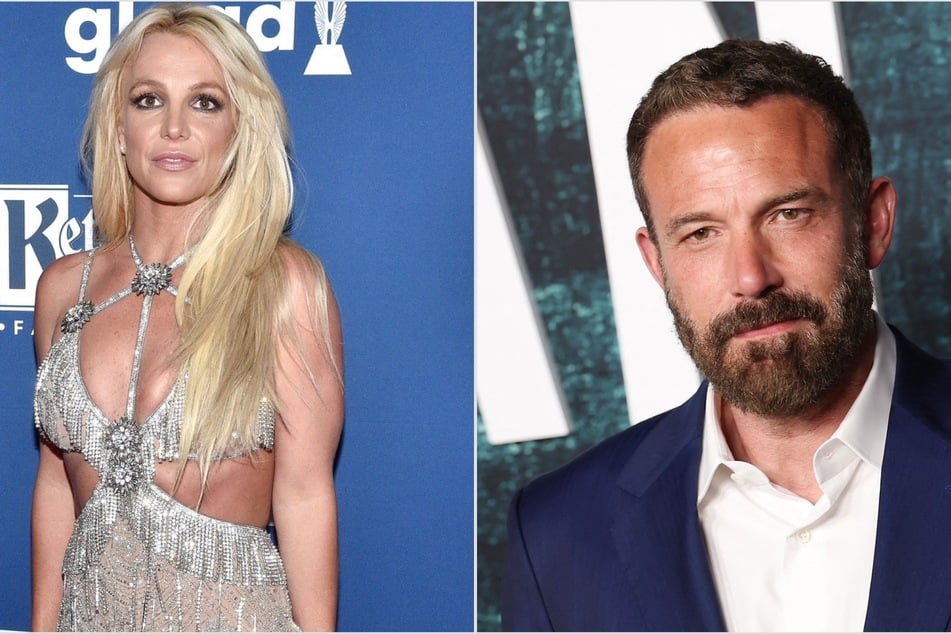 Britney Spears got some support from Ben Affleck (r.), who sympathizes with the pop star.